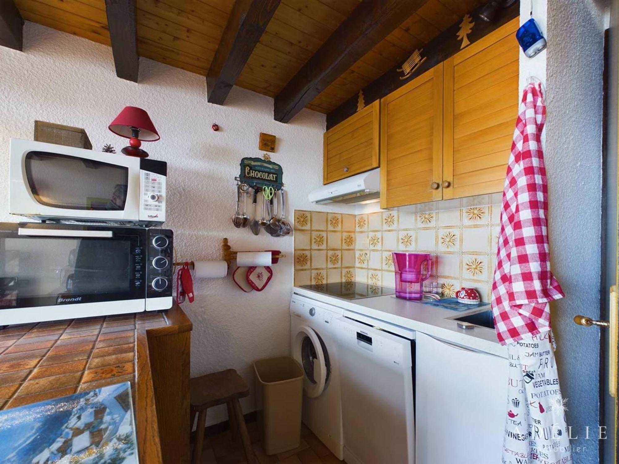 Studio Avec Mezzanine Pour 4 Pers, Proche Commerces Et Remontees - Fr-1-398-677 Montvalezan Exterior foto