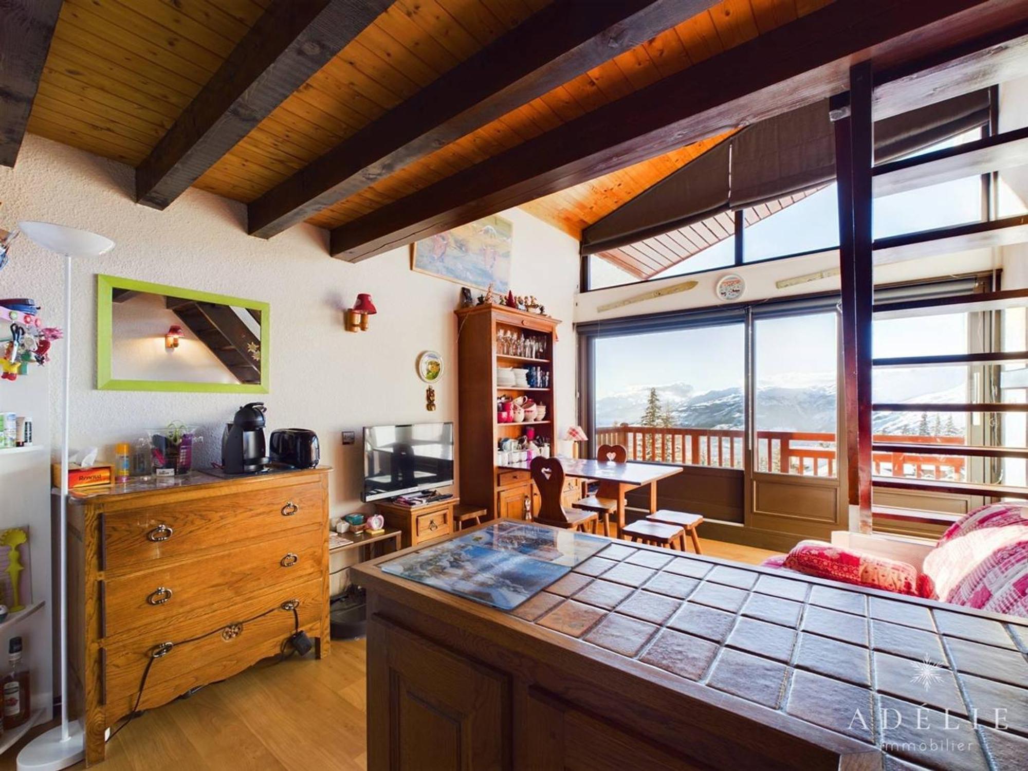 Studio Avec Mezzanine Pour 4 Pers, Proche Commerces Et Remontees - Fr-1-398-677 Montvalezan Exterior foto